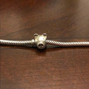 Pandora pig head charm
